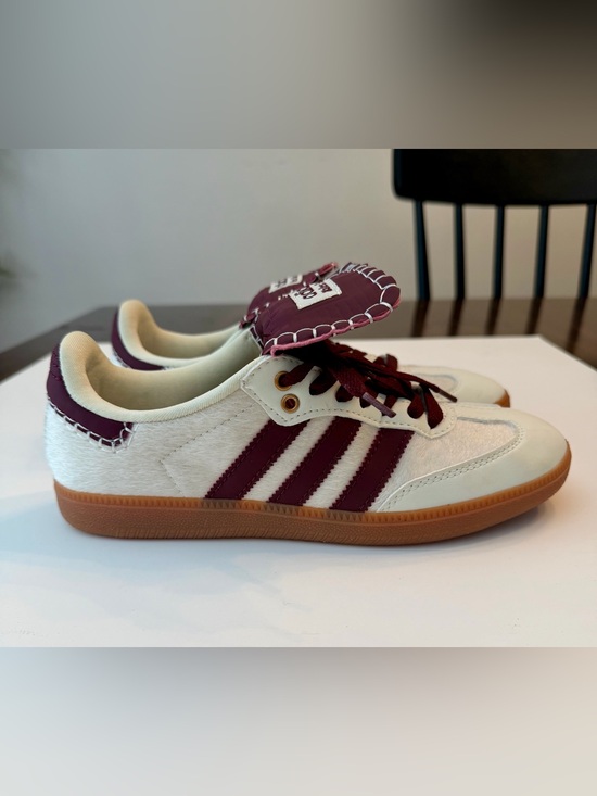 adidas Other - EUC! Wales Bonner x adidas Samba Pony 'Cream White', sz 6.5 (38FR)